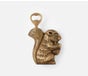 DORA, Antique Brass, Squirrel Bottle Opener, Large, Pack/2.