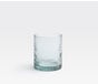 DUNCAN, Light Gray, Tumbler Glass, Hand Blown, Pack/6.