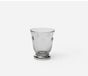 LUCIA, Pale Gray Tumbler Glass, Hand Blown, Pack/6