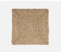 LUCIAN, Aged Seagrass, Square Placemat, Pack/4