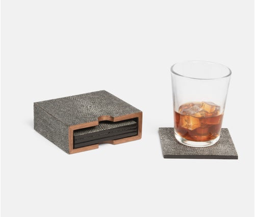 Varese Cool Gray Coasters