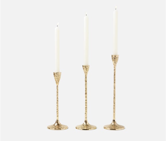 Alina Gold Candle Holders