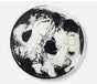 HUGO, Black Swirled, Lazy Susan, Resin, 18"D.