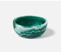 HUGO, Dark Green Swirled, Serving Bowl, Resin, 4x1.5, Pack/2.